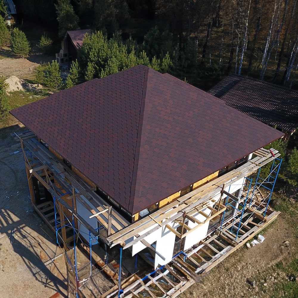 Шатровая крыша в Усинске и Республике Коми